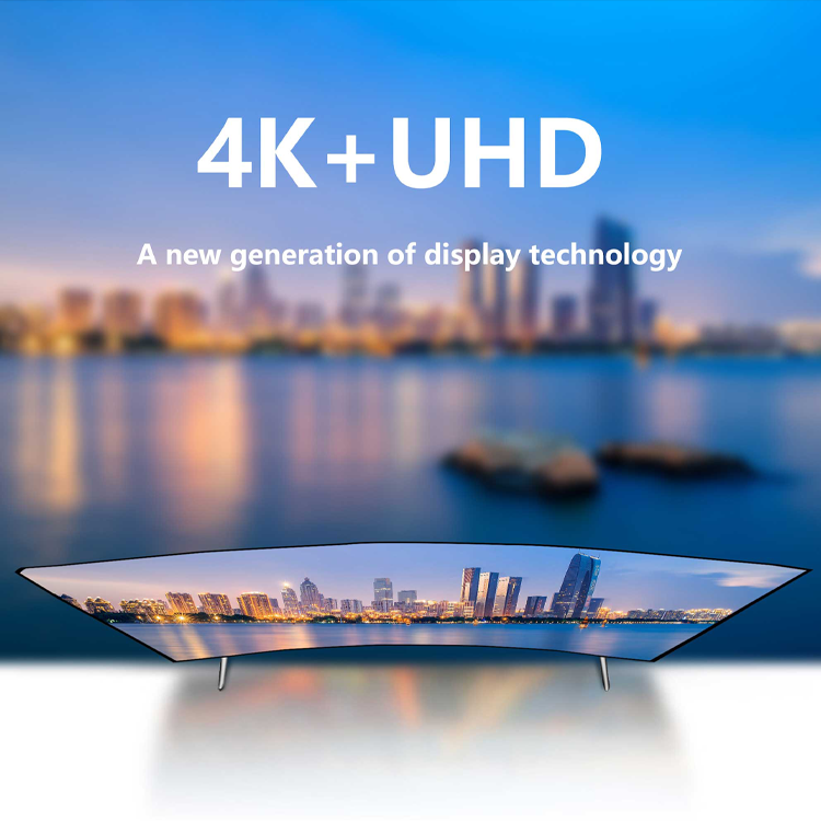 Wholesale New Custom Smart Tv 65 Inch Curved 1.5G+8G Ram Curved Screen Tv Metal Framework Curved 75 Inch Television Smart Tv