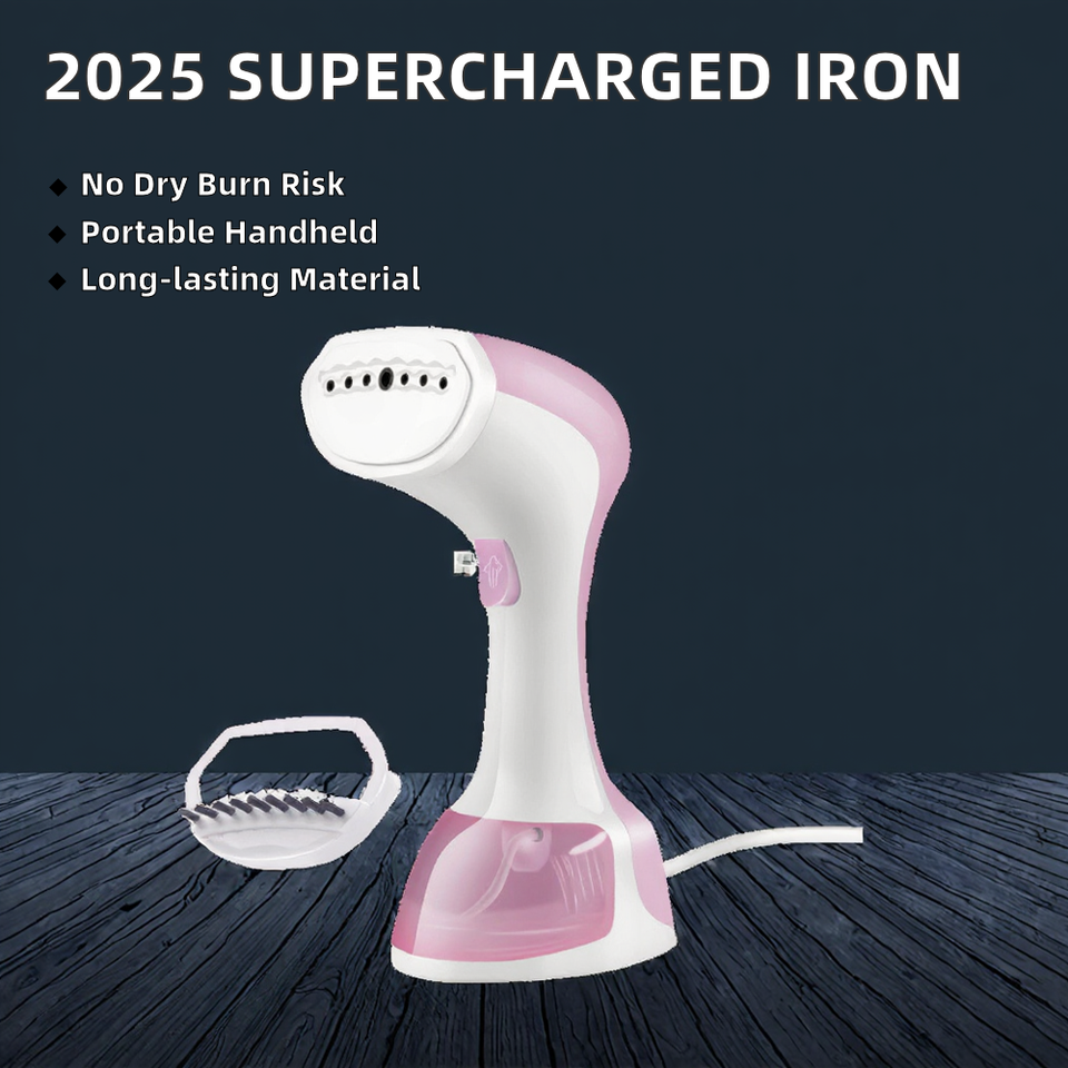 Portable Supercharged Electric Steam Iron Household Ironing Machine Hand-Carried with Powerful Steam Output