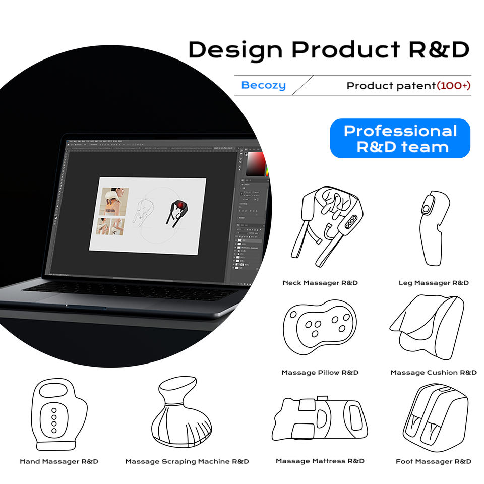 Shiatsu Back and Neck Massager Back Deep Tissue Kneading Massager Neck and Shoulder Massager with Heat Electric