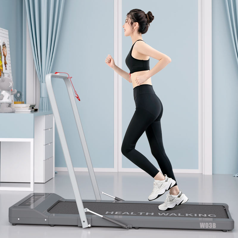 HSM 1.25HP Brushless Electric 2-in-1 Desk Walking Pad Treadmill with ROHS & CE for Home Use Max User Weight 110kg Remote Control