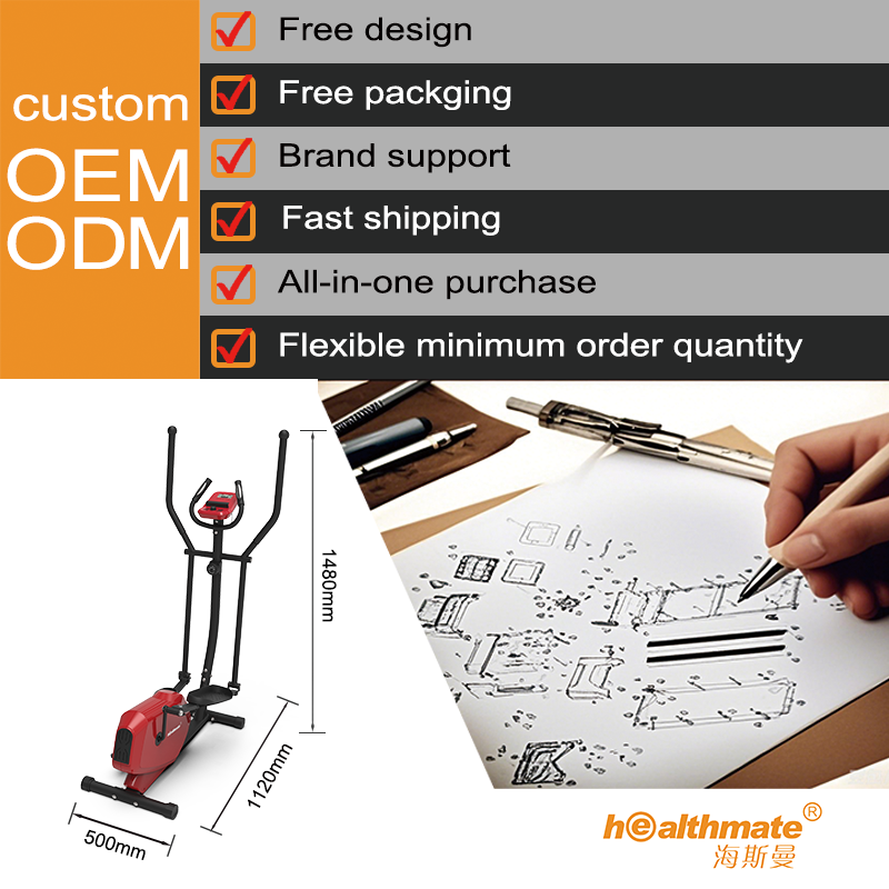 HSM Factory Hot Sale Home Gym Club Resistance Equipment Elliptical Bike Cross Trainer High-Trend Treadmills