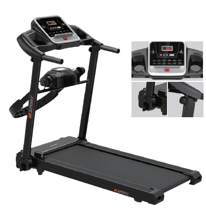 HSM Factory New Home Use Electric Treadmill Heavy Duty Massage for Bluetooth Music LCD Screen for Home Gym Portable Motor