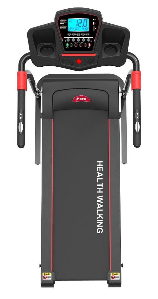 HSM Factory 1.5 HP Multi-function Treadmill Machine with LCD Display for Max User Weight 120kg Made of ABS and Steel