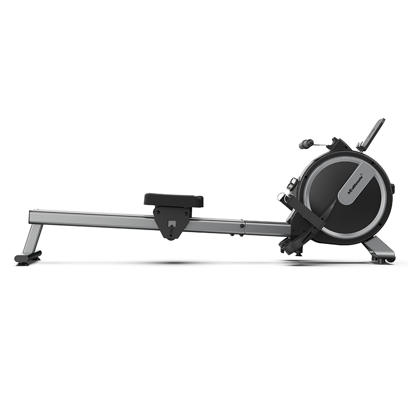 HSM Factory Magnetic Smart Knob Rowing Machine with 120KG Weight Capacity Comfortable Seat Tablet Holder