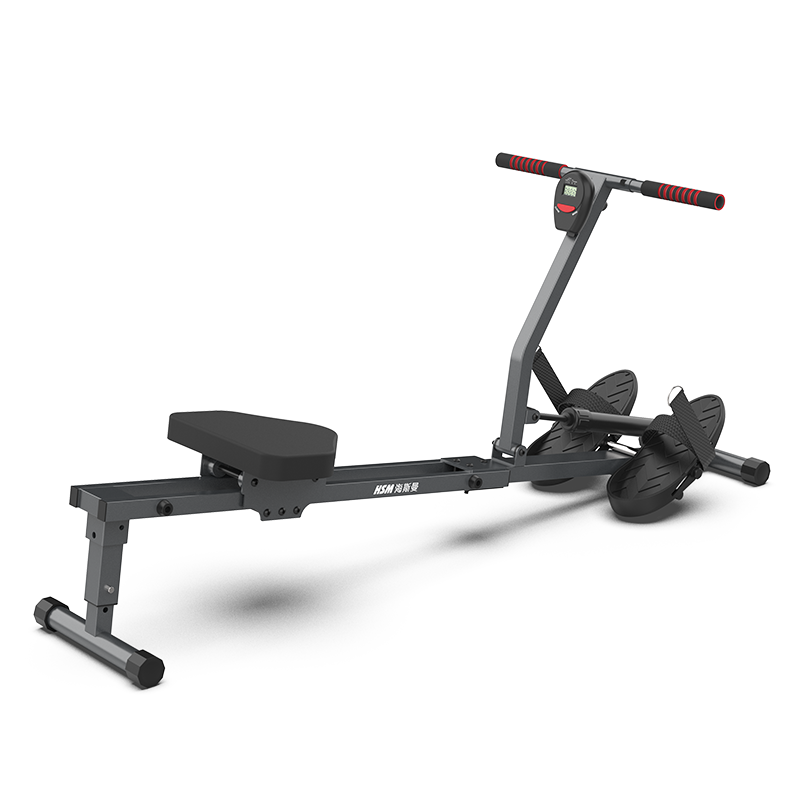 HSM Factory Muscle Trainer Body Fitness Silent Compact Equipment Rowing Machine with 120kg Weight Capacity for Home Use