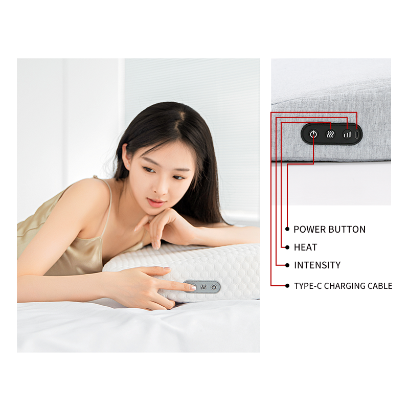 New Pain Relief Orthopedic Pillow Healthy Sleep Hospital Bed Sleeping Soft Contour Neck Pain Memory Foam Pillow