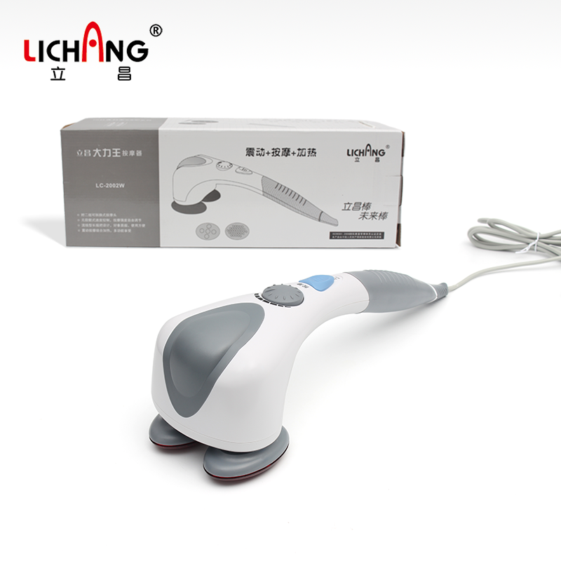 Professional Relaxing Percussion Heat Deep Tissue Full Vibrate Body Handheld Massager Roller Stick