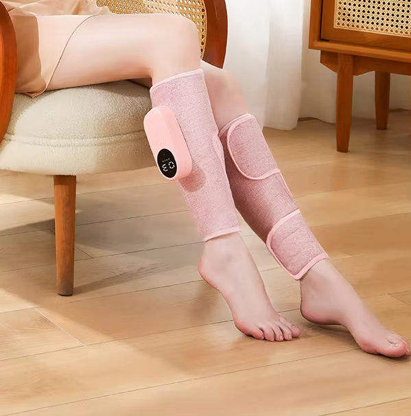 Electric Foot Leg Massager Health Care Deep Muscle Relaxation Air Pressure Hot Compress Massage Body Pain Relief Saude Massajed