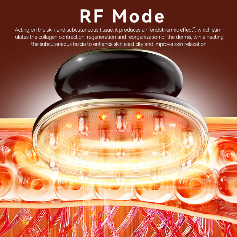 SHOmfrs Portable Home Use Body Massager Handheld Skin Tightening & Anti-Cellulite Device ABS USB Plug Type Fat Burning