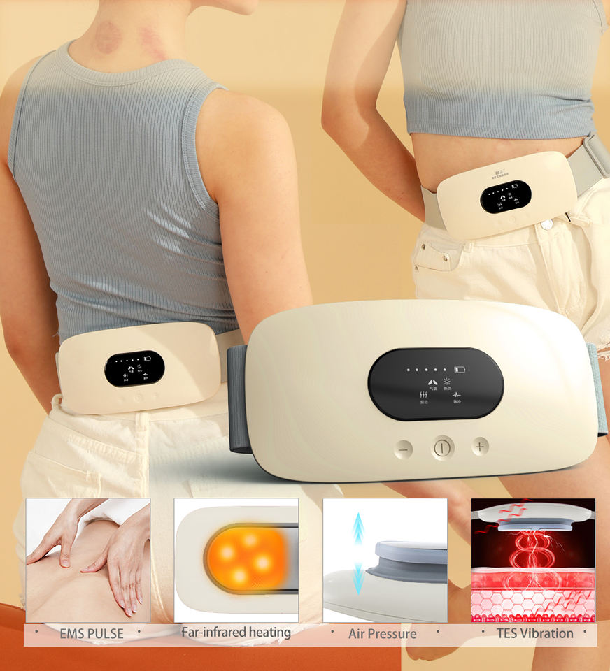 Effective Crazy Fit Massage Vibrator Wholesale Belly Fat Burning Tens Unit Machine Slimming Belt for Body Weight Loss
