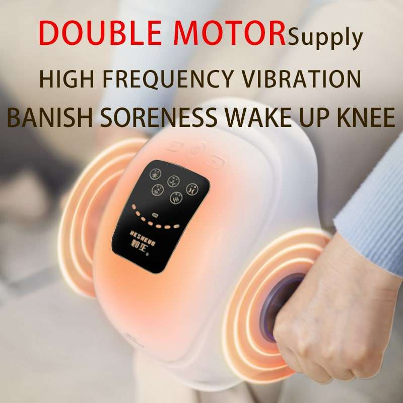 Factory Supplies Hot Selling Promote Blood Circulation Relieve Knee Pain Leg Knee Massager Knee Massage Device With Heat