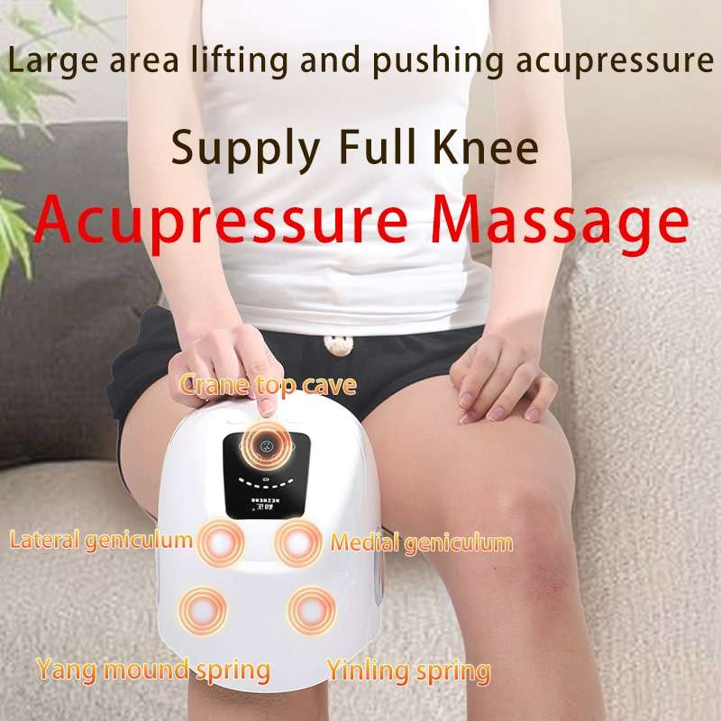 Factory Supplies Hot Selling Promote Blood Circulation Relieve Knee Pain Leg Knee Massager Knee Massage Device With Heat