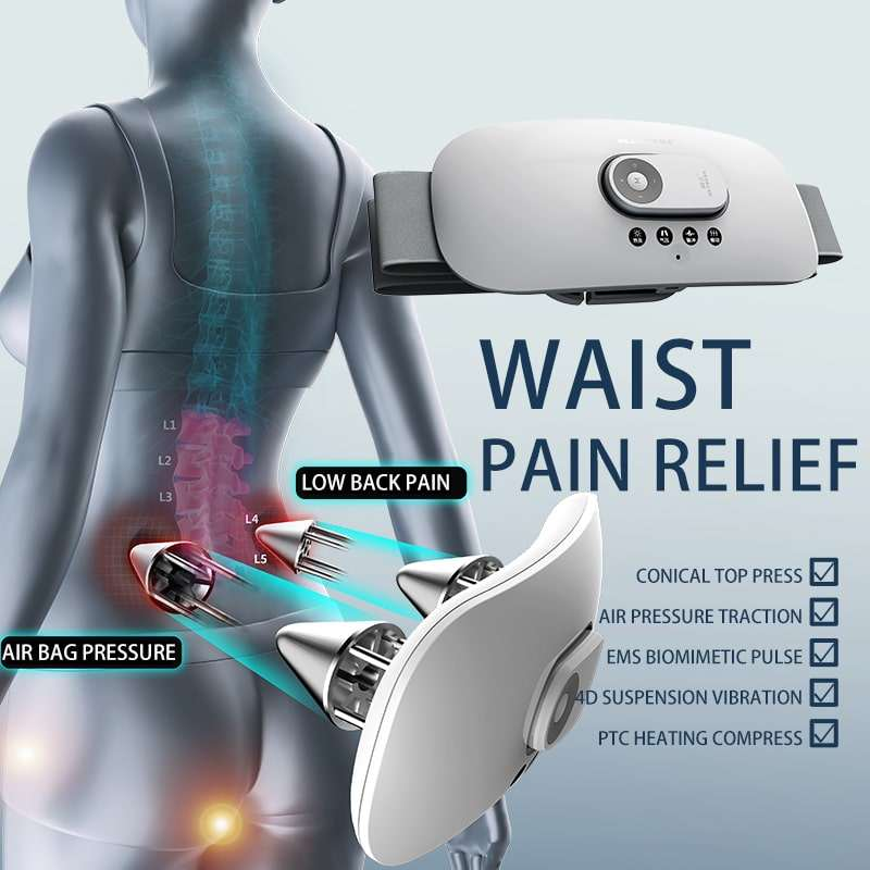 2024 Trending R Product Waist Pain Relief Lumbar Low Back Massage Body Physical Therapy