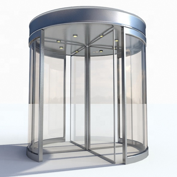 New Design Customized Selling Automatic Revolving Door for Hotel Airport & Shopping Mall