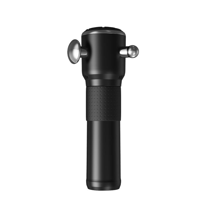 Phenitech Deep Tissue Vibrating Muscle Massage Gun, Handheld Electric Massager with 3 Speeds and 4 Heads