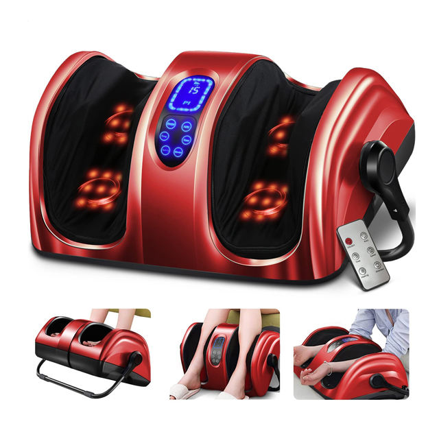 Phenitech New Foot Massager With Heating and Adjustable Bar, Special Heat Therapy, 5 in 1 Reflexology Systems