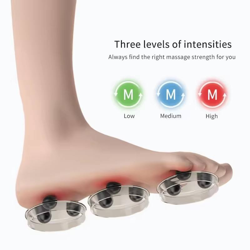 Phenitech 2025 New in 1 Shiatsu Back and Foot Massager With Heating and 6 Rotating Heads & 18 Massage Nodes