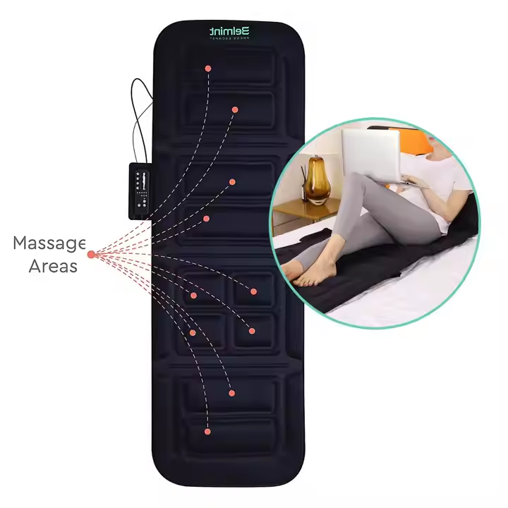 Phenitech Massage Mattress Home Cervical Vertebra Waist Full Body Massage Instrument Electric Heating Cushion