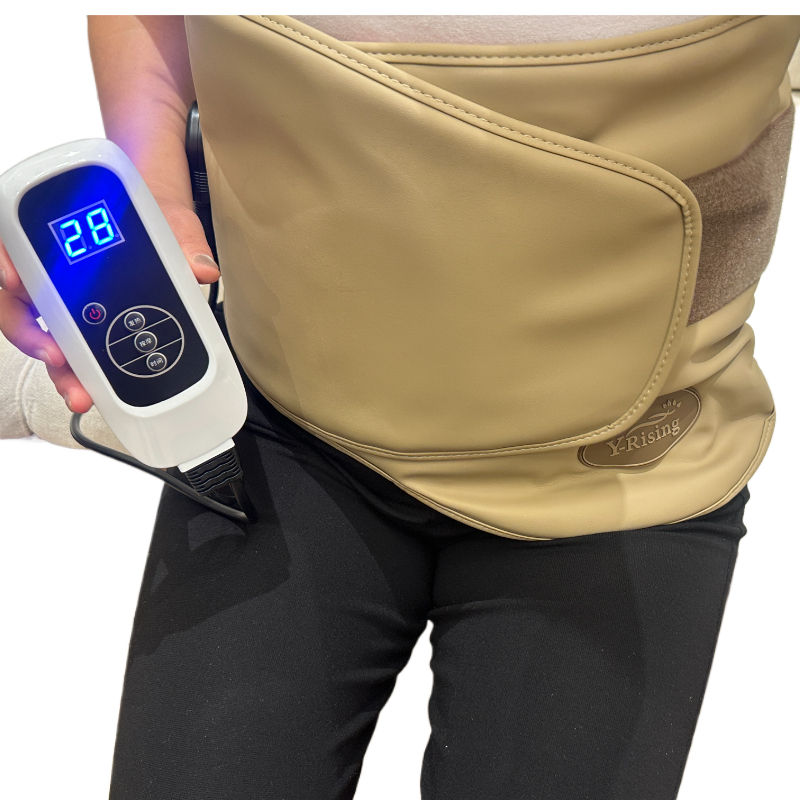 Top Wellness Electric Heating Waist Massager with Vibration Back Pain Relief Healthcare Supply Product