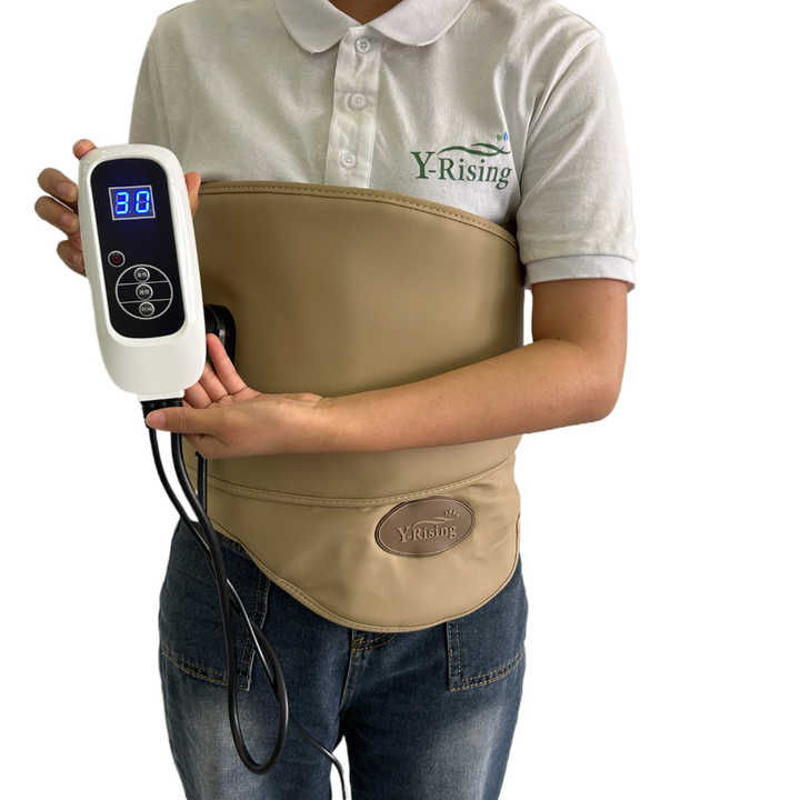 Top Wellness Electric Heating Waist Massager with Vibration Back Pain Relief Healthcare Supply Product