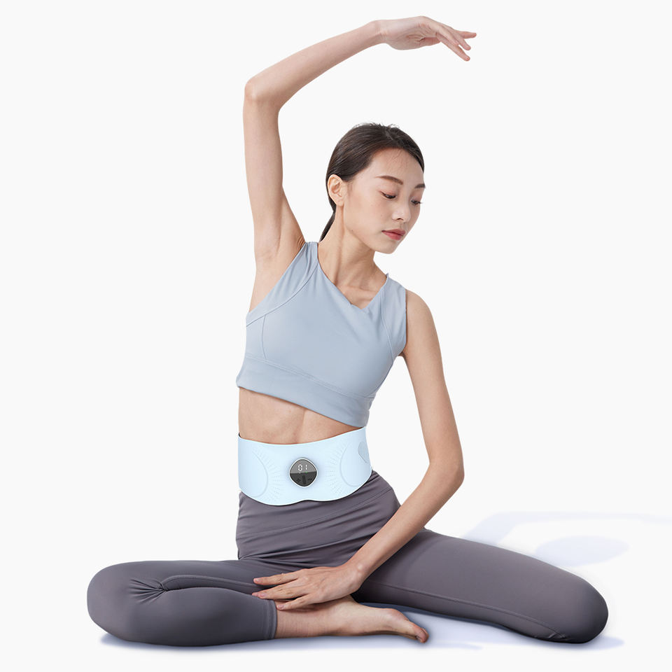 High Quality Portable Lumbar Massage Belt Waist Massager Relieves Muscle Soreness and Slims Body Heating and Red Light Therapy