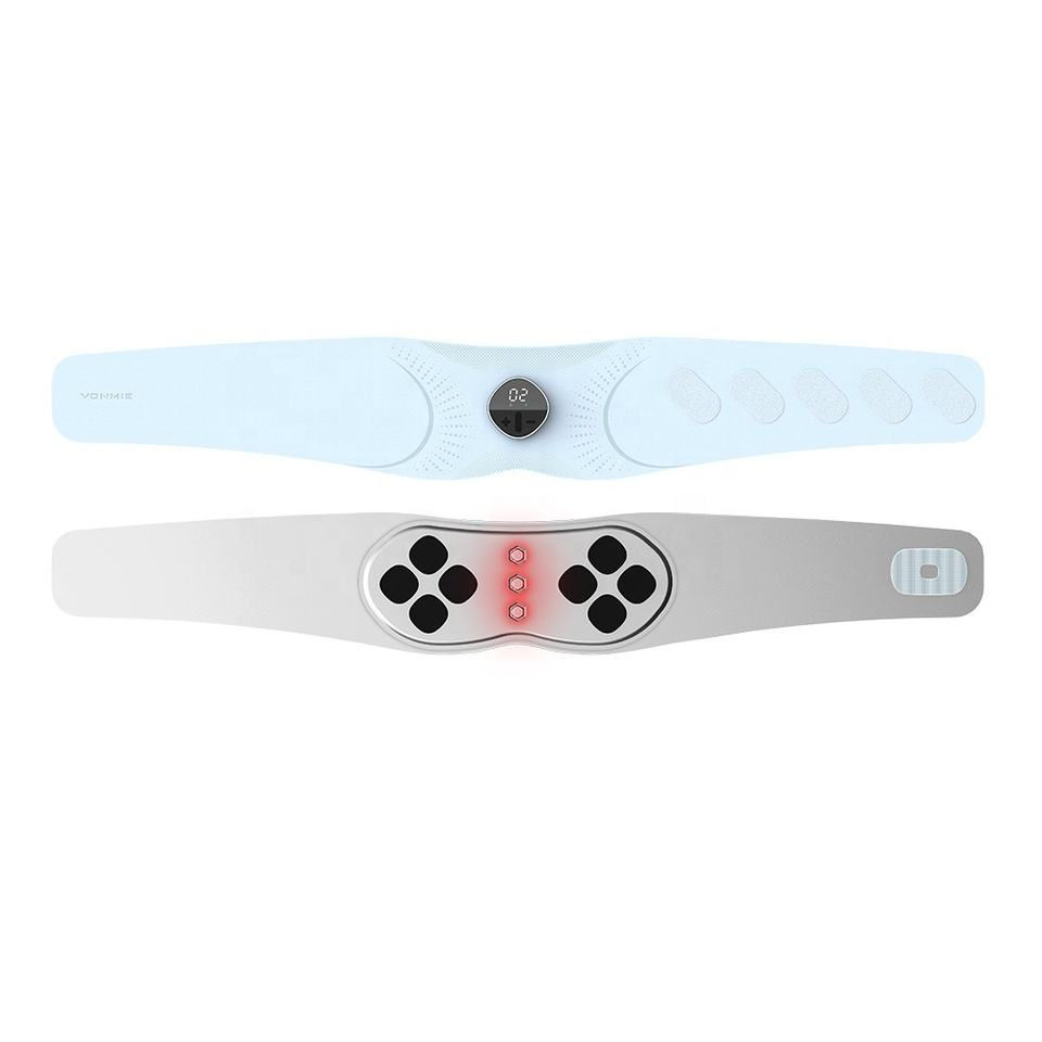 Hot Selling OEM/OBM Factory Manufacture Directly EMS Abdomen Train Belt Waist Massage Belt Healthcare Massager with Heating