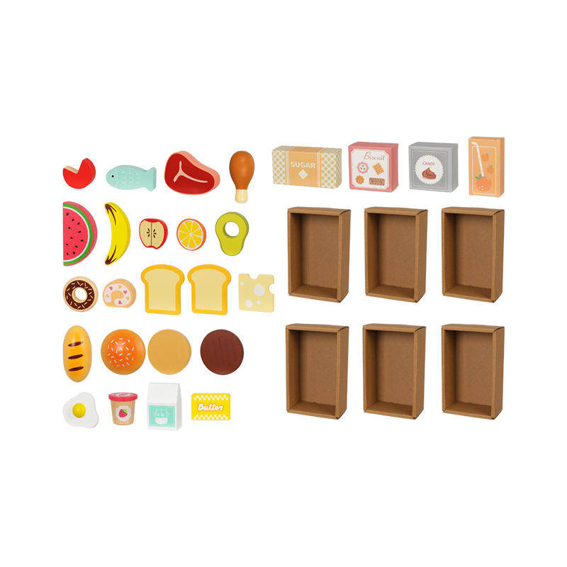 2 in 1 Shop and Theatre Little Shopkeeper Plays Toys Set Role-playing Toys Pretend Play Large Toy for Kids