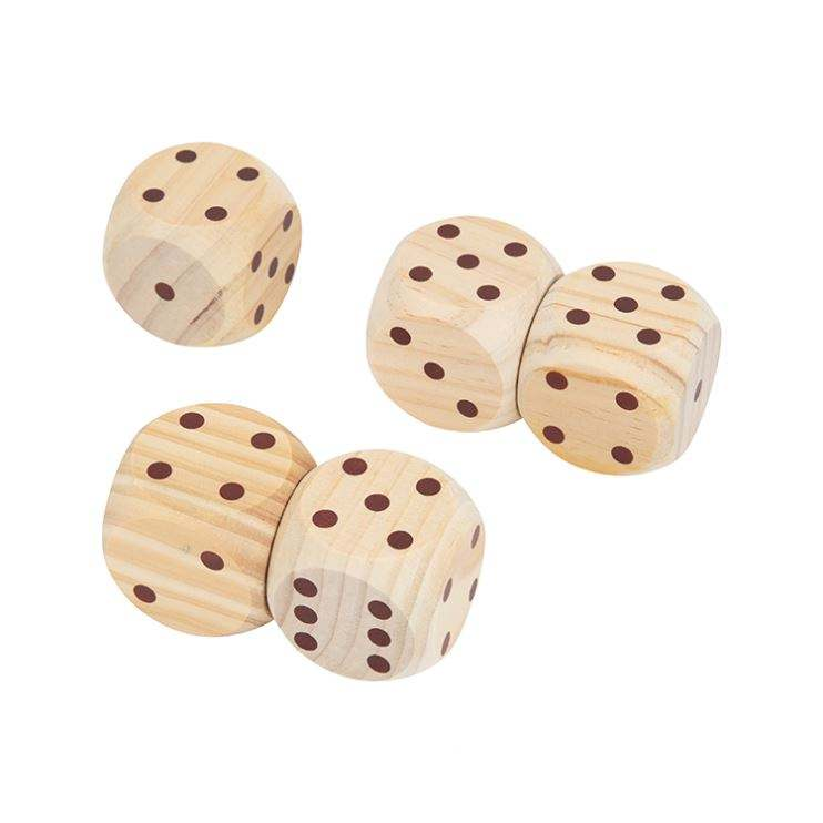 2025 New Kids Wooden Toys Yard Dice Games Toys for Children