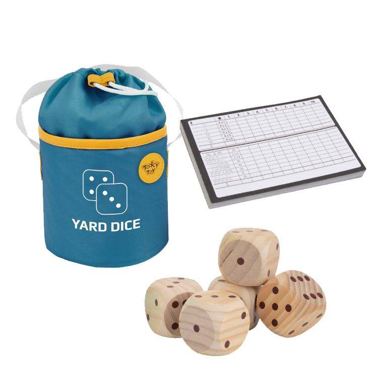 2025 New Kids Wooden Toys Yard Dice Games Toys for Children