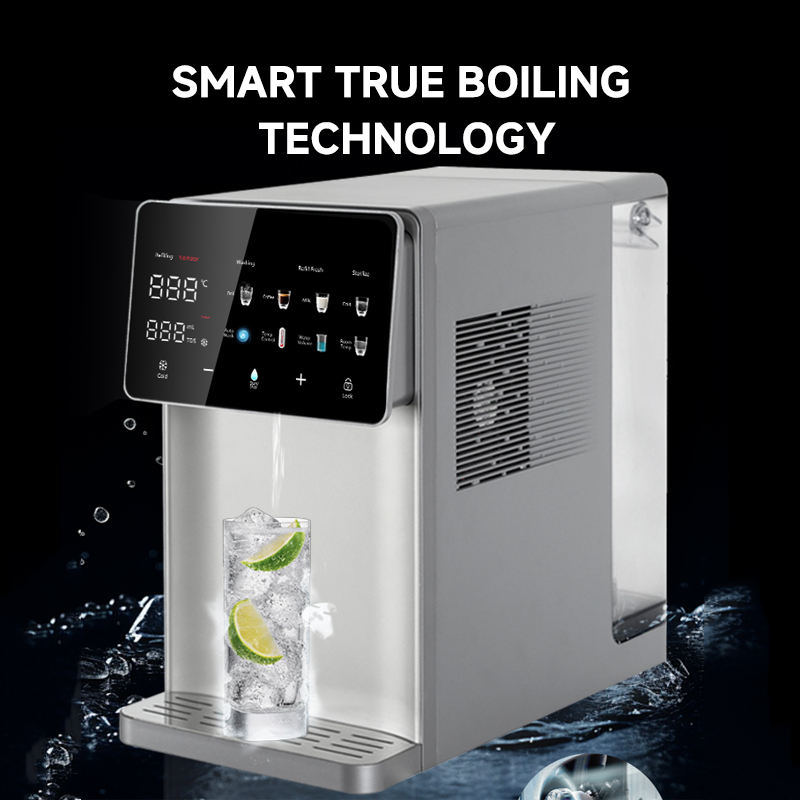 Manufacturer OEM ODM Instant Hot Cold Electric Water Purifier Hotel Household Tabletop Reverse Osmosis System Self-Cleaning 75