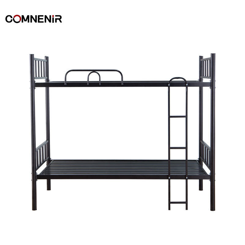 Single Student Bed Comfortable Wooden and Steel Metal One-Stop School & Dormitory Furniture for Bedroom Use