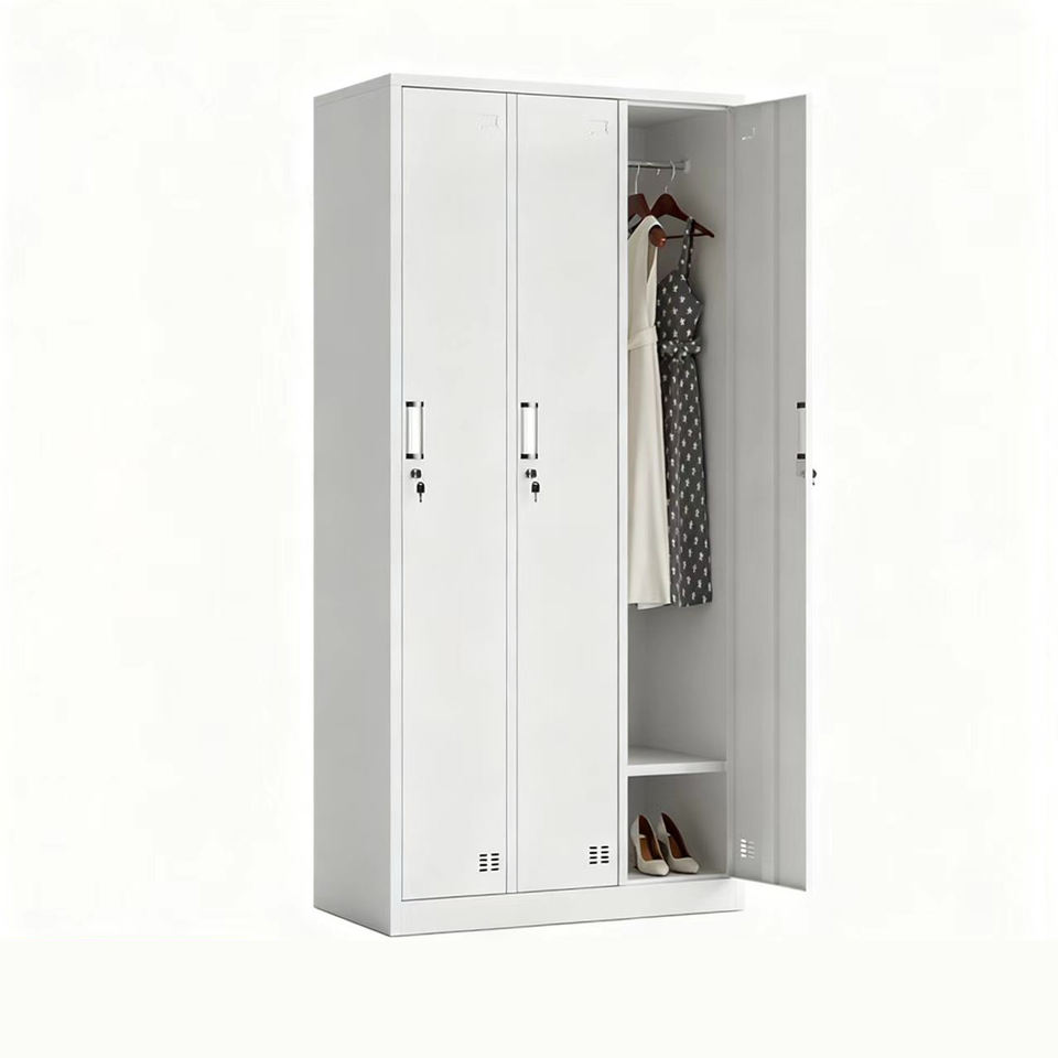 Heavy Duty Steel Storage Wardrobe Cabinet Modern Style Furniture Suitable for Family Bedrooms and Living Rooms Use