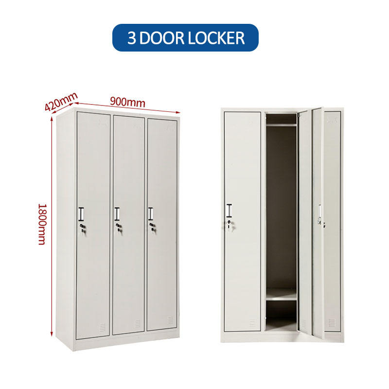 Heavy Duty Steel Storage Wardrobe Cabinet Modern Style Furniture Suitable for Family Bedrooms and Living Rooms Use