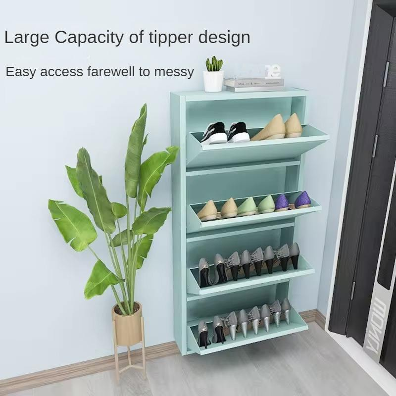 Cheap Price Shoe Cabinets Modern Style Luxury Shoe Rack Organizer Metal Storage Cabinet Office Furniture for Home