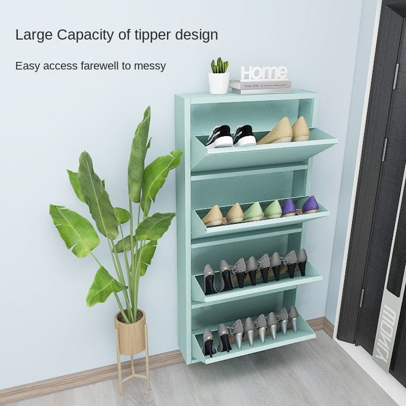Cheap Price Shoe Cabinets Modern Style Luxury Shoe Rack Organizer Metal Storage Cabinet Office Furniture for Home
