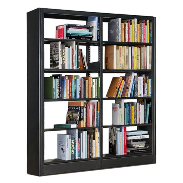 Bookshelves Home Office School Library Furniture Cheap Steel Library Bookshelf