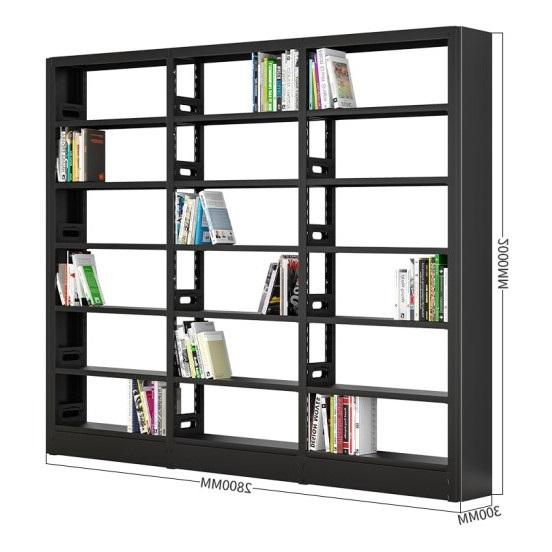Factory Outlet Library Bookcase Steel Bookshelf Office Furniture