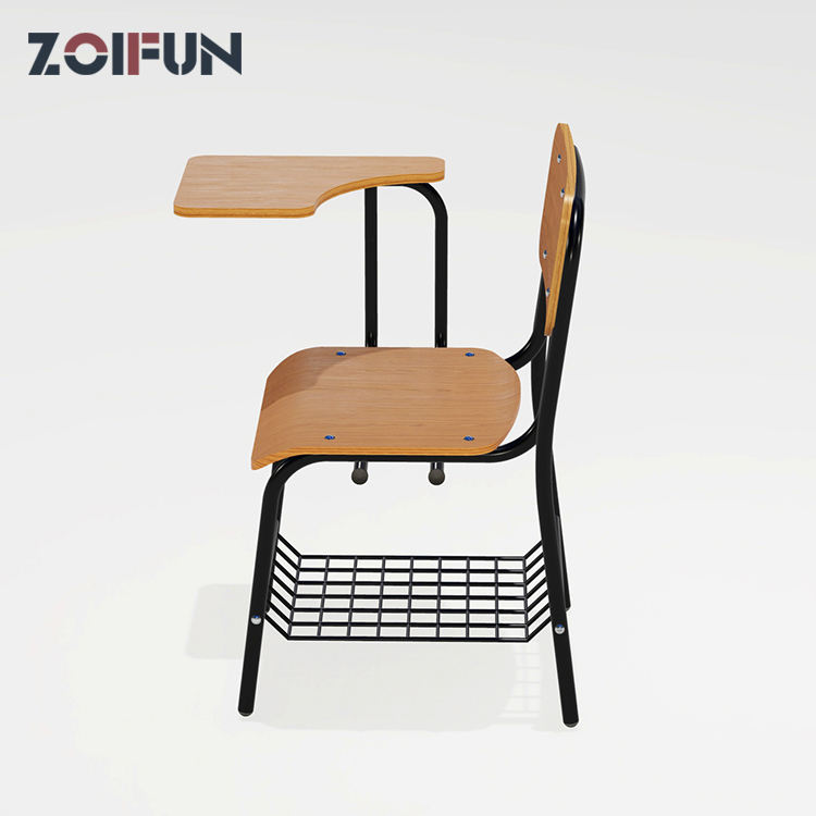 Wholesale Cheap Price Best Quality School Chair With Writing Pad School Furniture