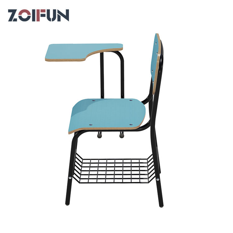 Wholesale Cheap Price Best Quality School Chair With Writing Pad School Furniture