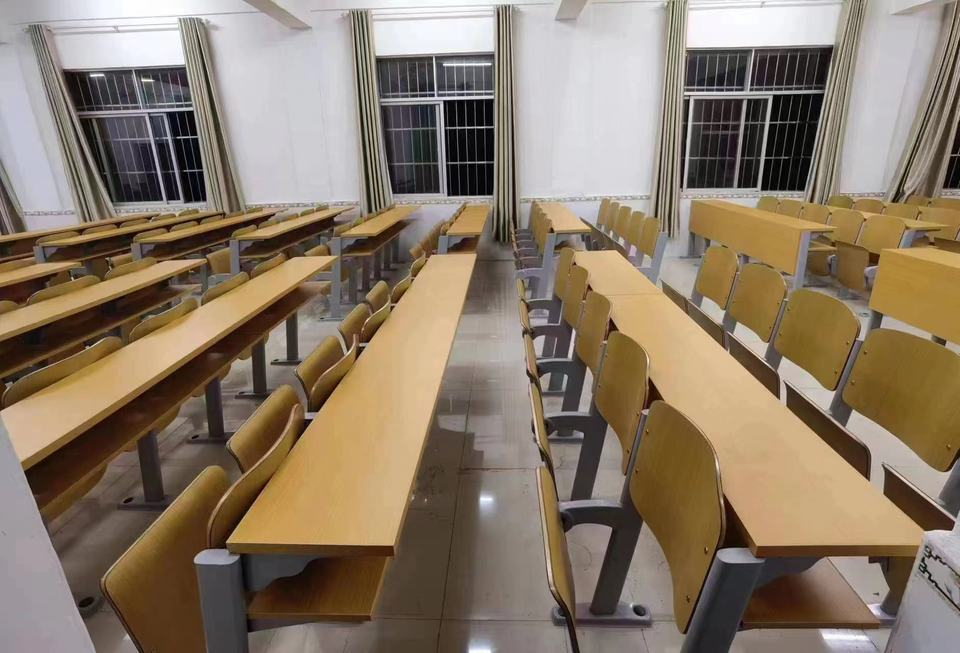 Standard Classroom Desk and Chair University Classroom Furniture College Lecture Hall Classroom Furniture