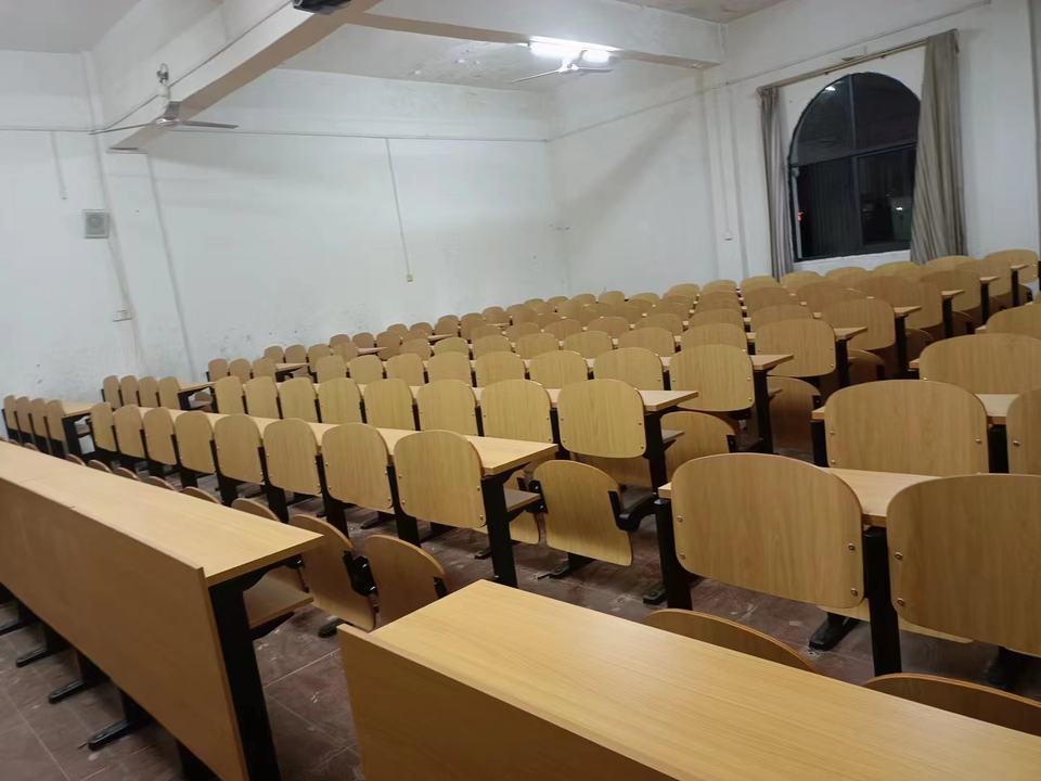 Standard Classroom Desk and Chair University Classroom Furniture College Lecture Hall Classroom Furniture