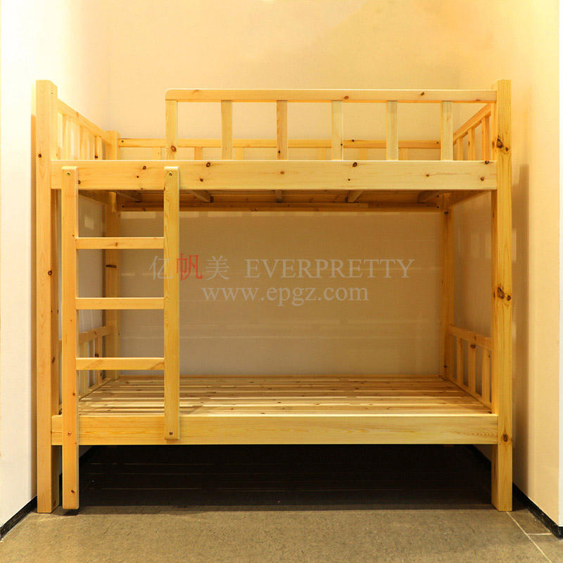 Dorm Room Furniture Metal Frame Double - Decker Bed for Students