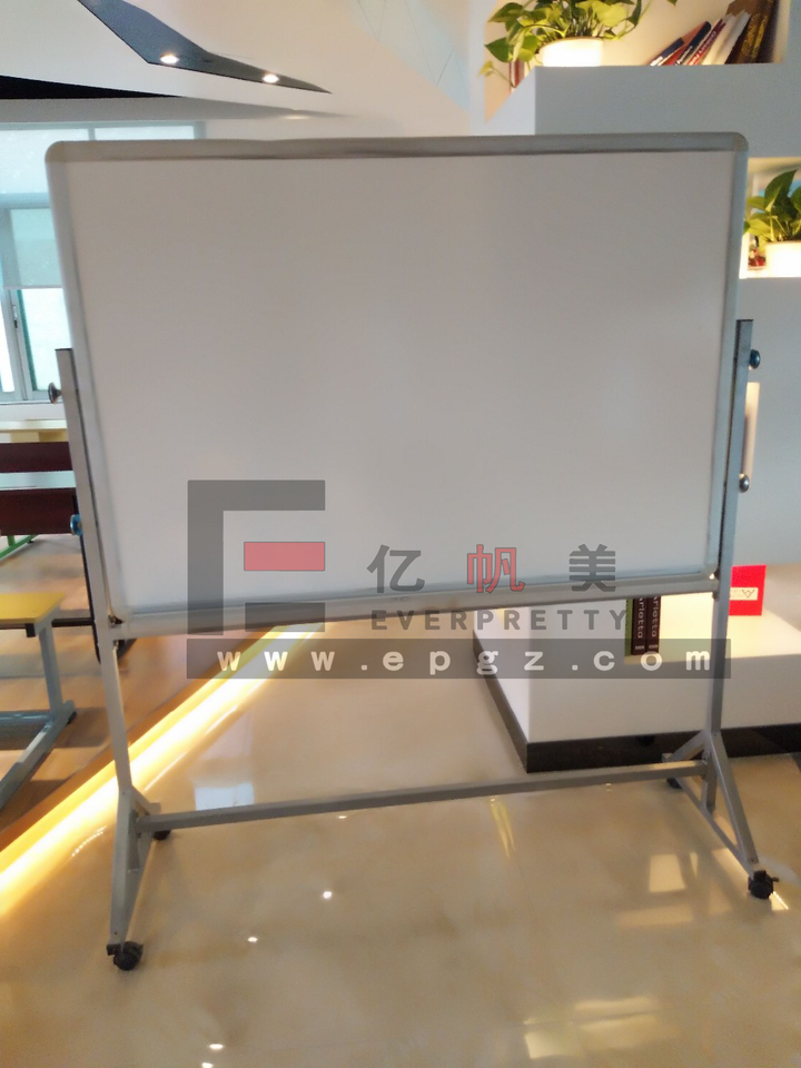 Modern Durable School Office Meeting Room Furniture Metal Frame Mobile Whiteboard Easel