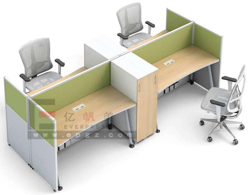 High Quality Office Work Station Office Furniture 4 Seater Office Desk