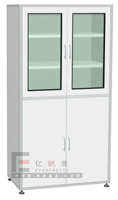 Lab Furniture School Lab Class Room Chemical Laboratory Storage Cabinet With Glass Door