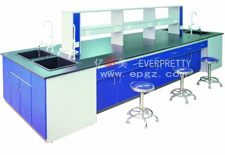 Modern School Lab Furniture Lab Operation Table Epoxy Resin Table Supplies Laboratory Furniture for Sale
