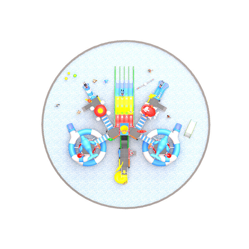 Commercial Water Theme Park Equipment Aqua Play Amusement Adult Swimming Pool Game Children Pool Design Fiberglass Slide