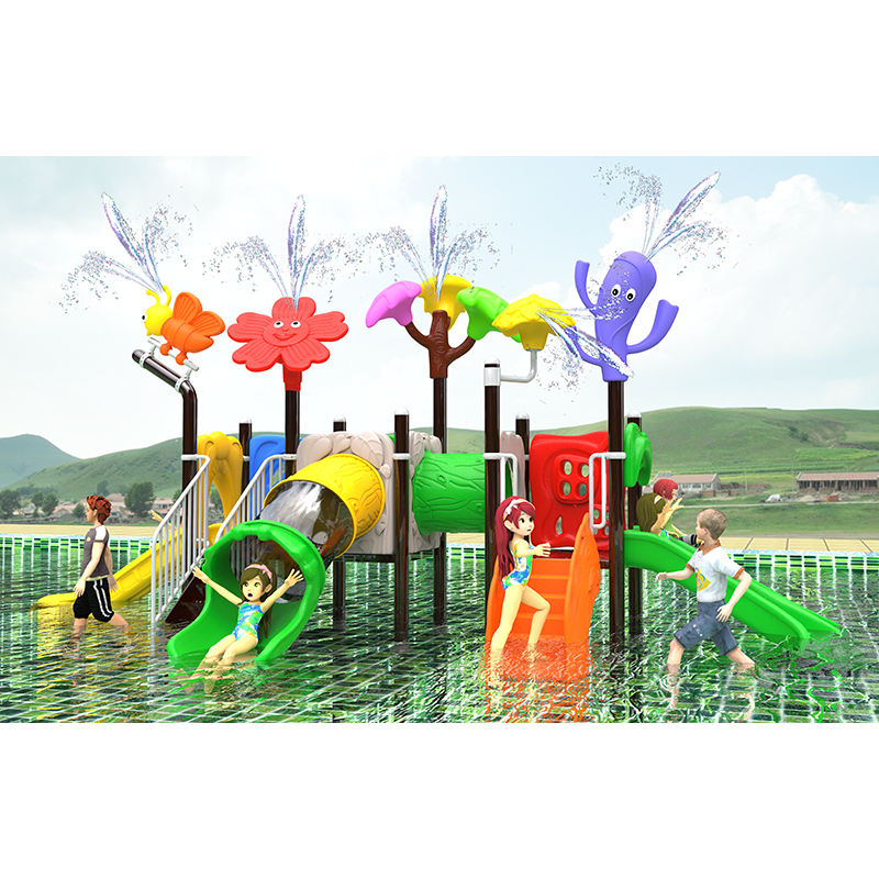 Water Playground Amusement Park SlidePool Commercial Plastic Water Slide for Kid Big Outdoor Playground