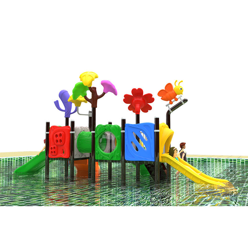 Water Playground Amusement Park SlidePool Commercial Plastic Water Slide for Kid Big Outdoor Playground