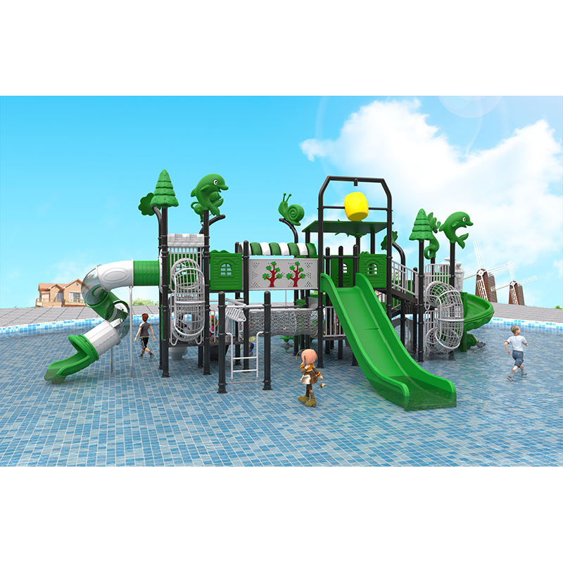 Water Park Slides Funny Aqua ParkNew Design Play Equipment Fiberglass Water Slide for Commercial